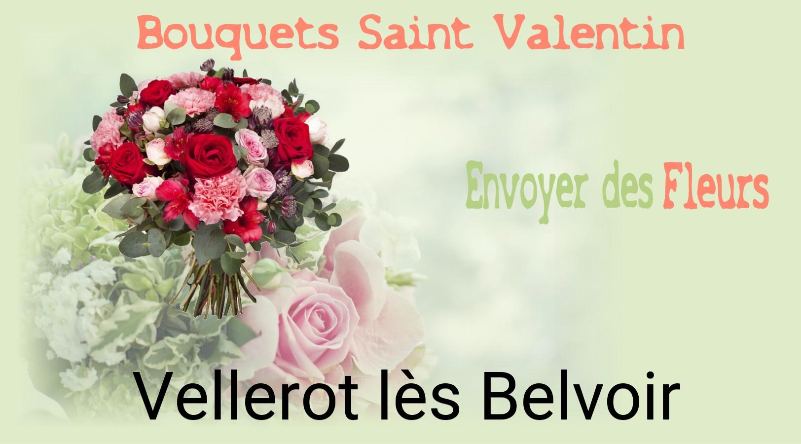 Roses de Saint-Valentin livrées à Vellerot-lès-Belvoir